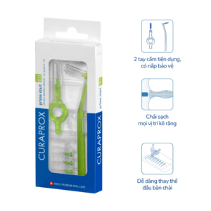 Bộ bàn chải kẽ Curaprox CPS 011 Prime Plus