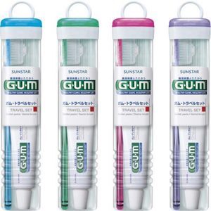 Bộ bàn chải và kem đánh răng Gum Sunstar