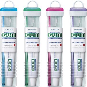 Bộ bàn chải và kem đánh răng Gum Sunstar