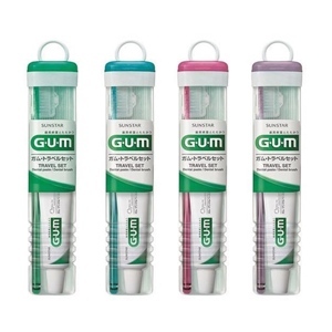 Bộ bàn chải và kem đánh răng Gum Sunstar