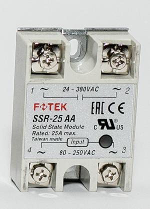 Bộ bán dẫn 1 pha Fotek SSR-25AA