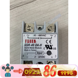 Bộ bán dẫn 1 pha Fotek SSR-40DA-H