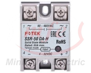 Bộ bán dẫn 1 pha Fotek SSR-50DA-H