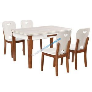 Bộ bàn ghế ăn cao cấp BA128,GA128