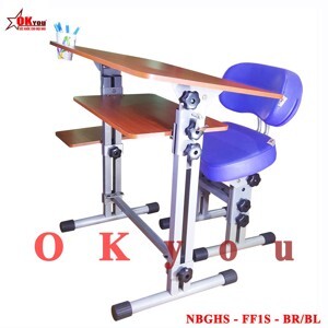 Bộ bàn ghế học sinh Okyou NBGHS FF1S