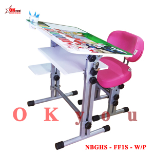 Bộ bàn ghế học sinh Okyou NBGHS FF1S