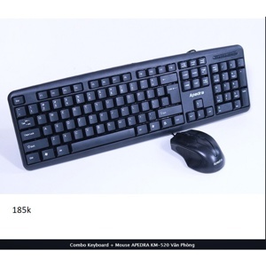 Bộ Bàn phím + Chuột Apedra KM-520