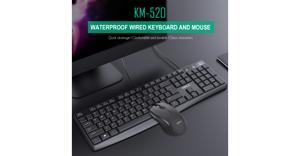 Bộ Bàn phím + Chuột Apedra KM-520
