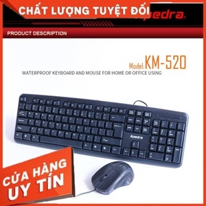 Bộ Bàn phím + Chuột Apedra KM-520