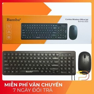 Bộ Bàn phím + Chuột Bamba B30