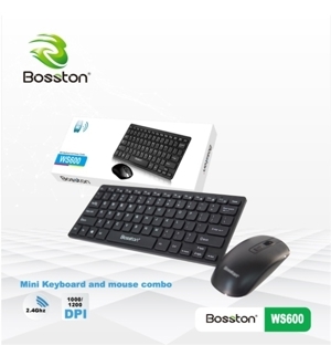 Bộ Bàn phím + Chuột Bosston WS600