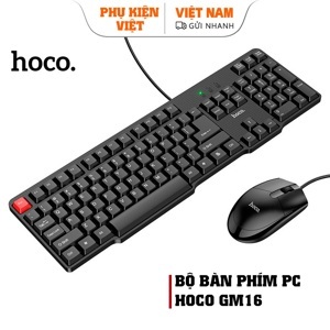 Bộ bàn phím + chuột có dây Hoco GM16