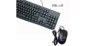Bộ bàn phím + chuột Eblue EKM045BK-EMS645BK