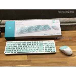 Bộ bàn phím + chuột Forter không dây iK6630