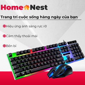 Bộ Bàn phím + Chuột game dành cho game thủ NTC G21