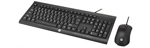 Bộ bàn phím + chuột gaming HP KM100