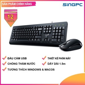 Bộ Bàn phím + Chuột Genius KM-160