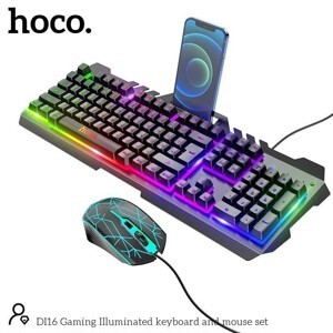 Bộ Bàn phím + Chuột Hoco Di16 chuyên nghiệp