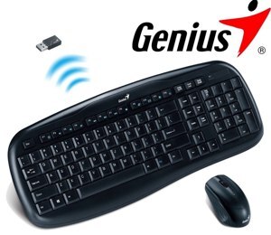 Bộ bàn phím + Chuột không dây Genius KB 8000X