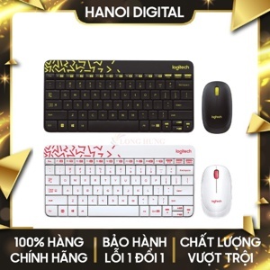 Bộ bàn phím chuột không dây Logitech MK240