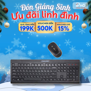 Bộ Bàn phím + Chuột không dây Prolink PCWM7003