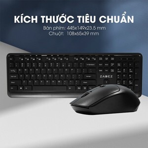 Bộ Bàn phím + Chuột không dây Zadez ZMK-333