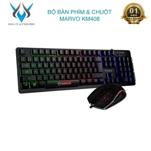 Bộ Bàn phím + Chuột Marvo KM 408