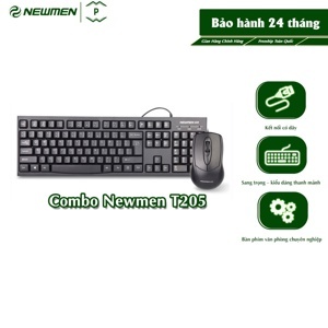 Bộ bàn phím + chuột Newmen T205