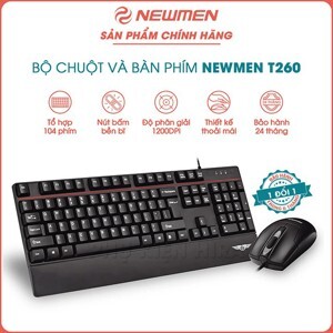 Bộ Bàn phím + Chuột Newmen T260+