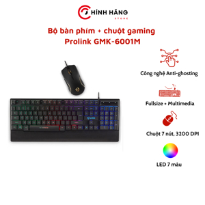 Bộ Bàn phím + Chuột Prolink GMK-6001M