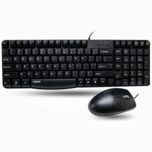 Bộ bàn phím và chuột có dây Rapoo N1820