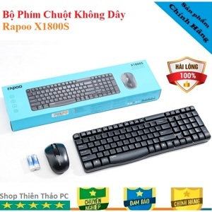 Bộ Bàn phím + Chuột Rapoo X1800S