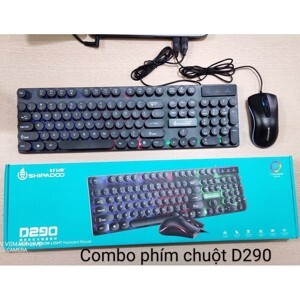 Bộ Bàn phím + Chuột Shipadoo D290