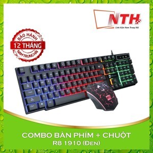 Bộ bàn phím giả cơ và chuột chuyên game R8 1910