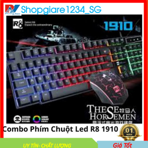 Bộ bàn phím giả cơ và chuột chuyên game R8 1910