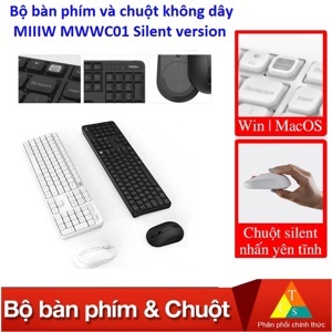 Bộ bàn phím kèm chuột không dây Xiaomi Miiiw MWWC01