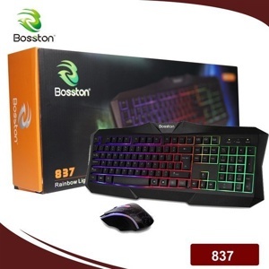 Bộ bàn phím và chuột chuyên game Bosston G837