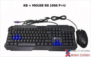 Bộ bàn phím và chuột chuyên Game R8 1906