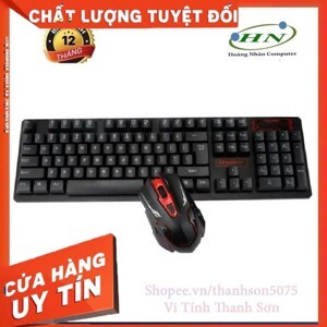 Bộ bàn phím và chuột không dây Hk6500