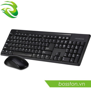 Bộ bàn phím và chuột không dây Bosston WS 100