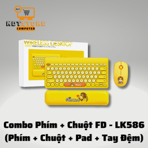 Bộ bàn phím và chuột không dây FD LK586