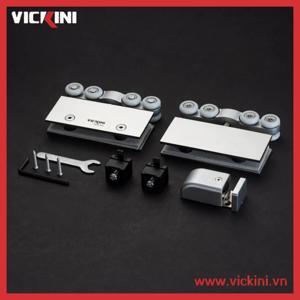Bộ bánh xe kẹp kính Vickini 62225.001 SSS