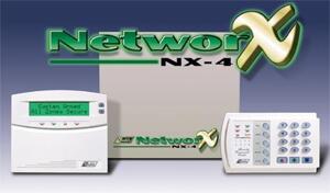 Bộ báo cháy-Báo trộm trung tâm NetworX NX-4