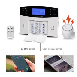 Bộ báo động chống trộm qua Wifi + Sim SmartZ GP05W