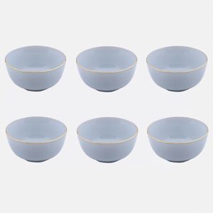 Bộ bát cơm màu xanh biển Aquamarine