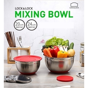 Bộ bát trộn inox và bàn mài Lock&Lock MIX3242-G