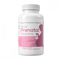 Bổ bầu Earth’s Creation Prenatal DHA Hộp 60 viên