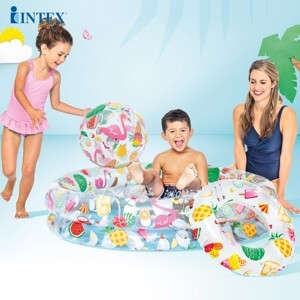 Bộ bể, phao, bóng Intex 59460