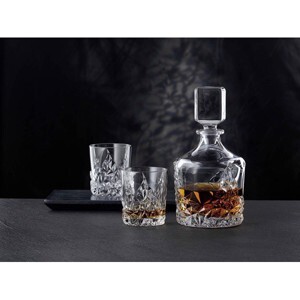 Bộ bình đựng rượu pha lê Whiskey Nachtmann Sculpture 101984
