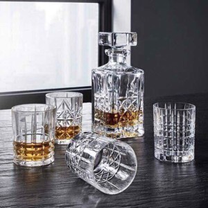 Bộ bình rượu Nachtmann 98196 Highland Whiskyset 5tlg gồm 1 bình và 4 cốc